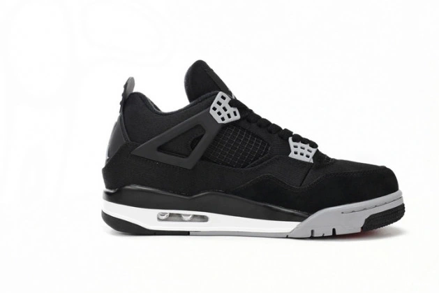 Cheap TBK Canvas Air 4 Black Jordan DH7138-006 0701
